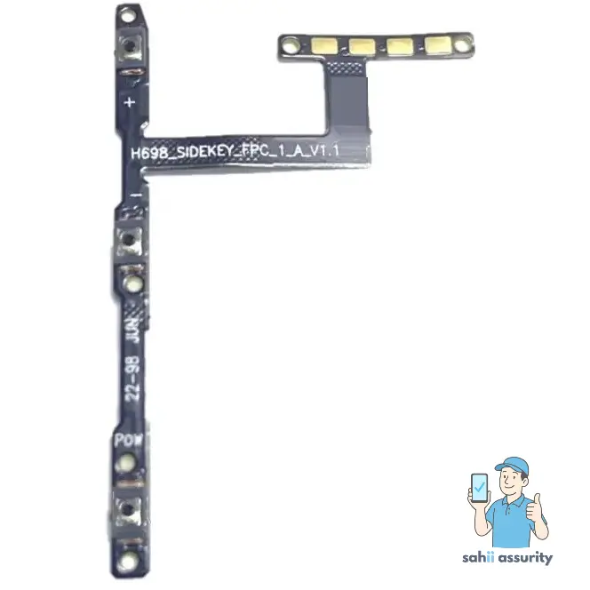 Volume Button Flex Cable for Tecno Spark 8 Pro